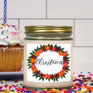 Customizable soy candles